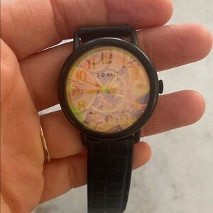 3-D Arts Watch with Colorful Dial